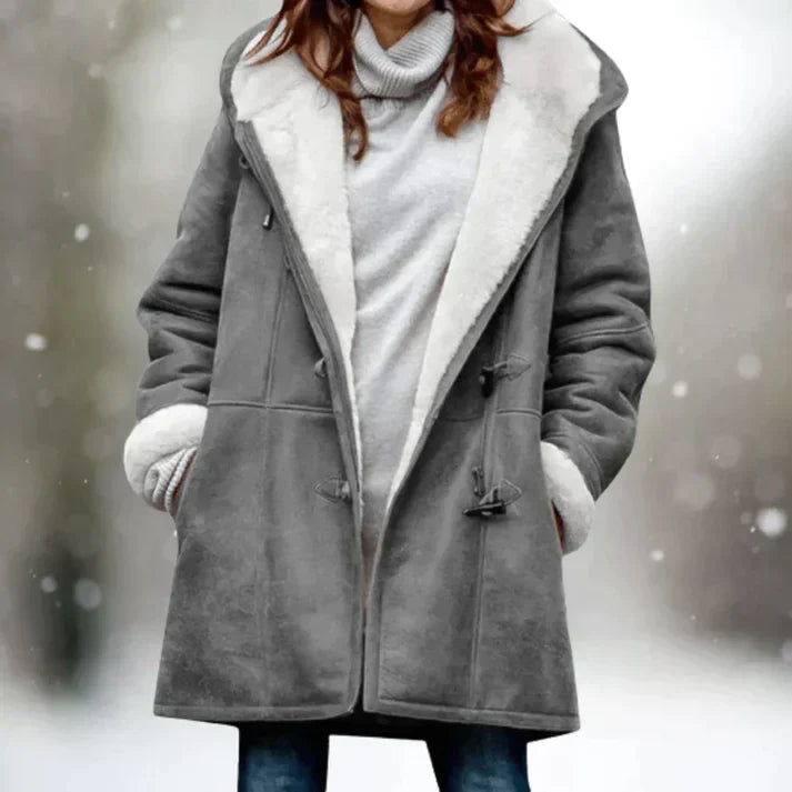 Drune | Hochwertige Wildleder-Fleecejacke