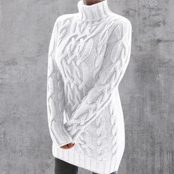 Drune | Stilvoller Warmer Langer Rollkragenpullover
