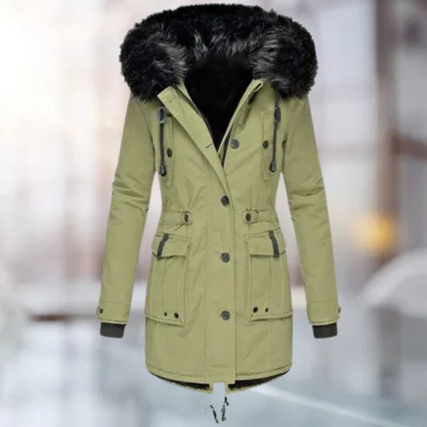 Drune | Damen-Wintermantel mit Fell