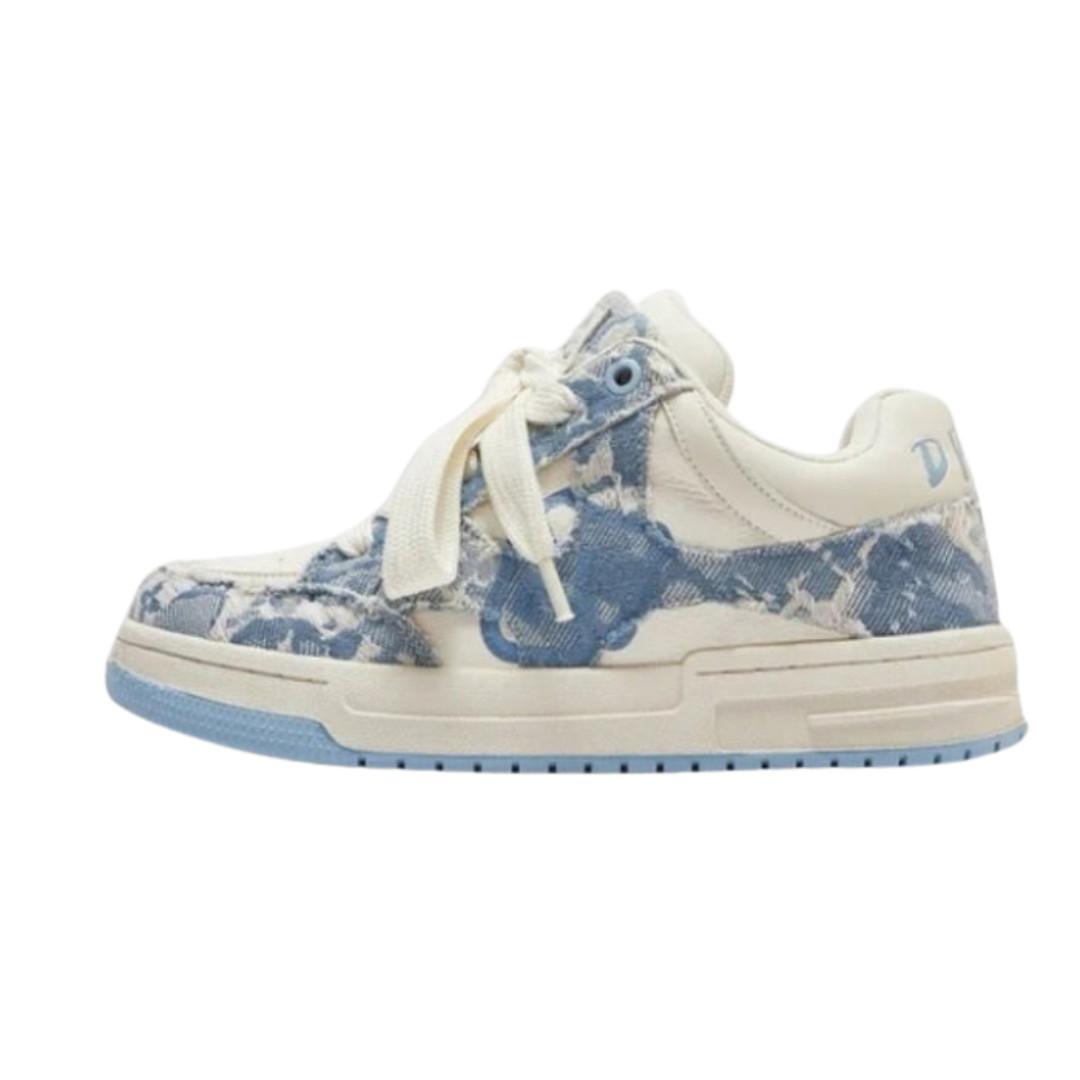 Drune Sneakers - Casual - Retro Kreuz Graffiti