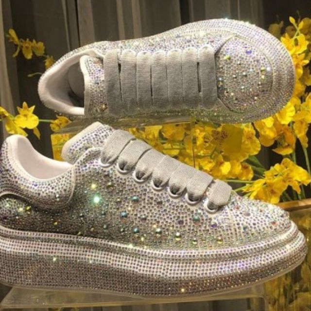 Drune | Luxus Sportschuhe mit Kristallen