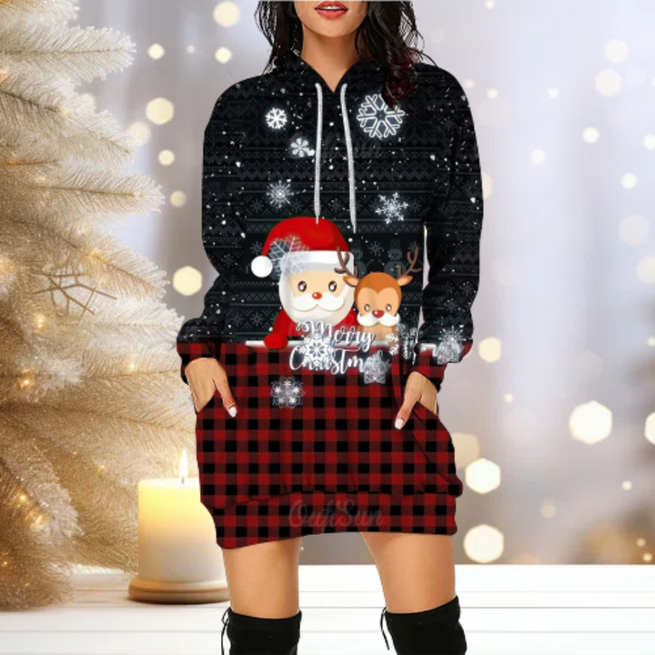 Drune | Weihnachten Party Sweatshirts mit Kapuze