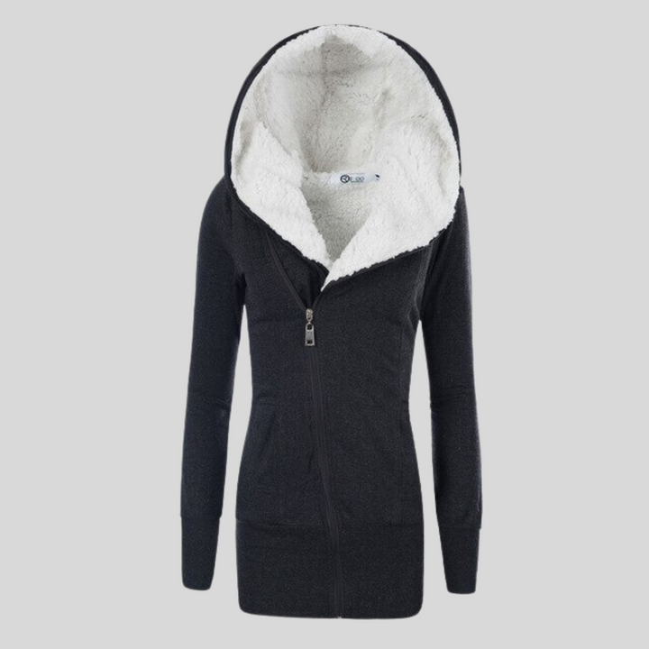 Drune | Damen Fleece Kapuzenweste