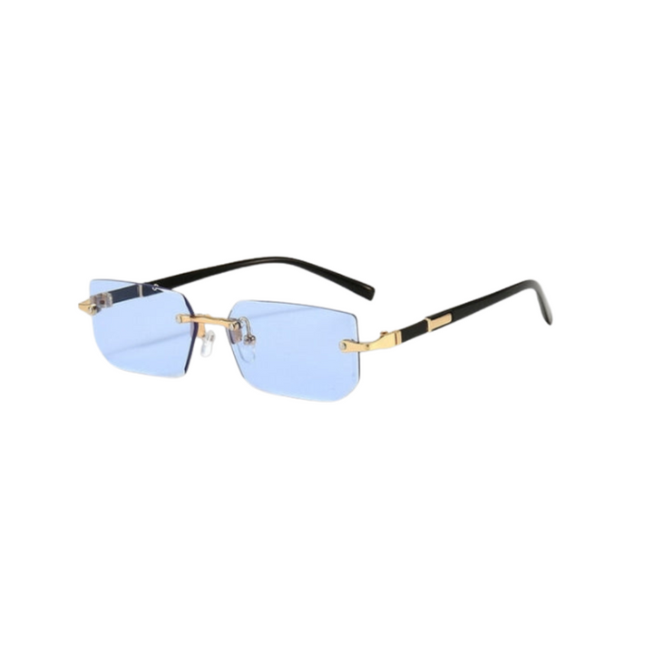Drune Sonnenbrille - Modern - Rechteckig Rahmenlos Retro