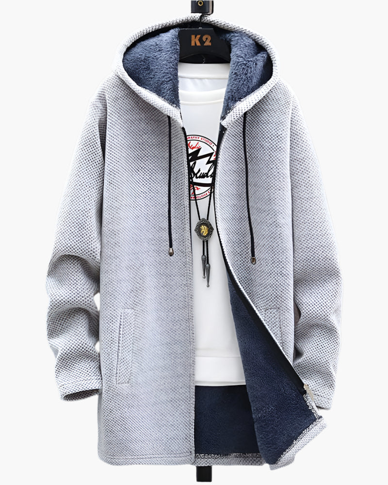 Drune | Fleecejacke mit Kapuze - Lässiger Style für Alltag und Freizeit