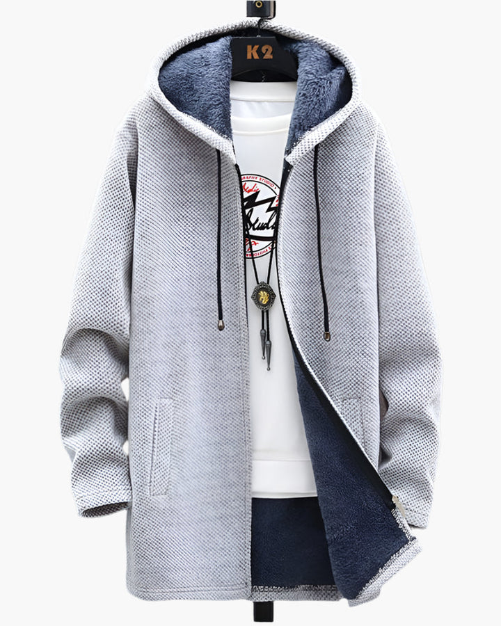 Drune | Fleecejacke mit Kapuze - Lässiger Style für Alltag und Freizeit