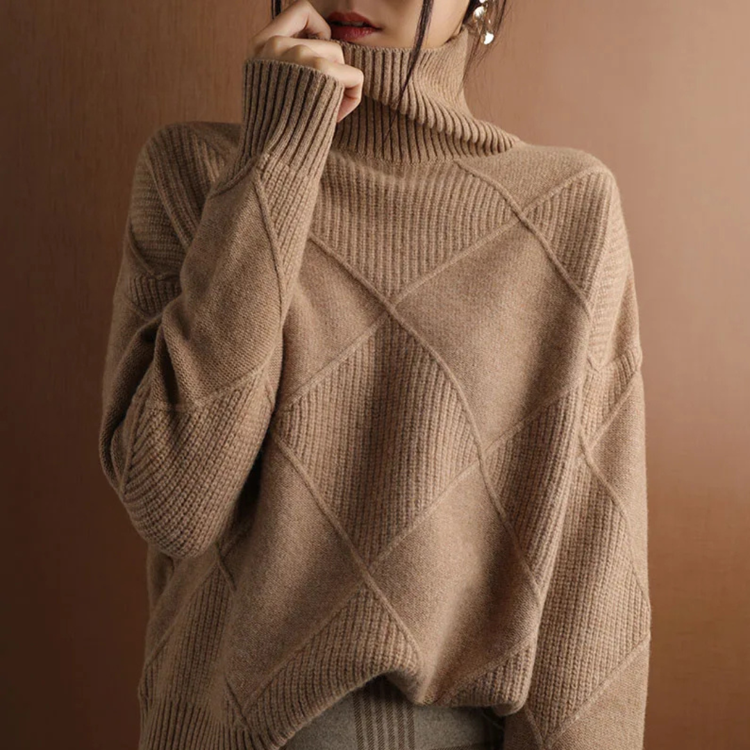 Drune | Weicher Rollkragenpullover für Kalte Tage