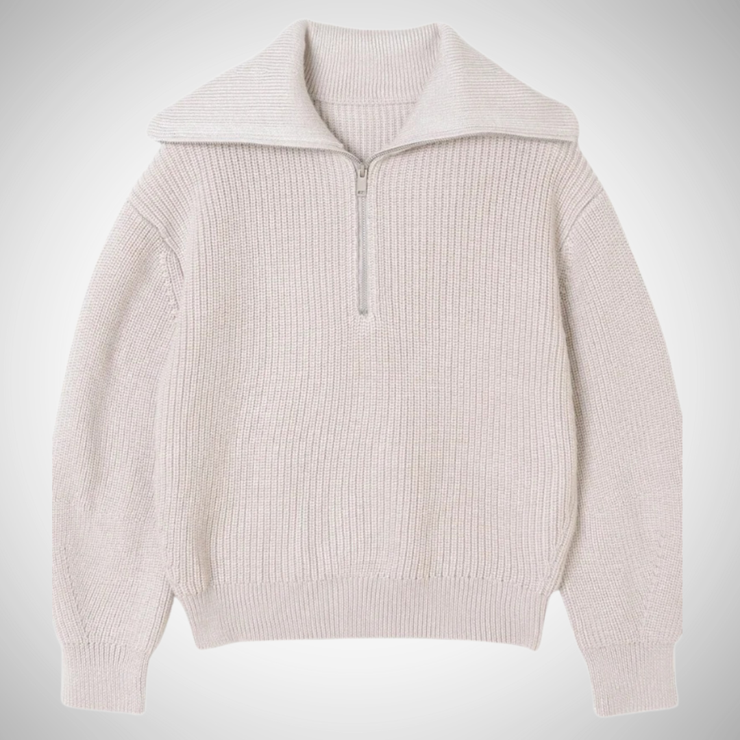 Drune | Halber Reißverschluss Pullover
