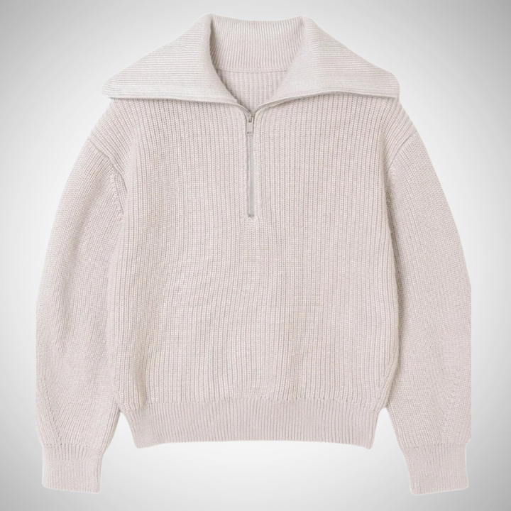 Drune | Halber Reißverschluss Pullover