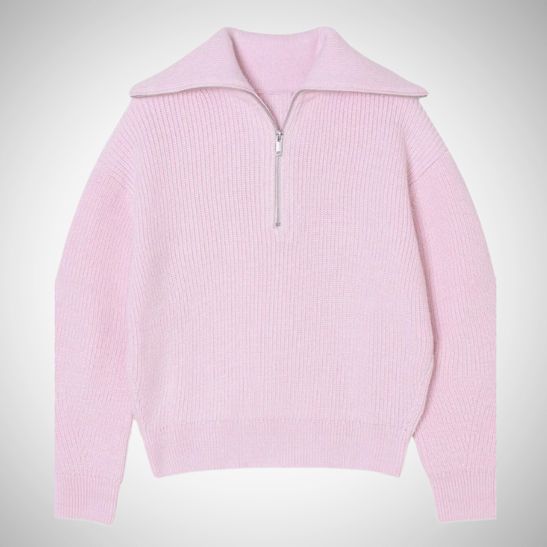 Drune | Halber Reißverschluss Pullover