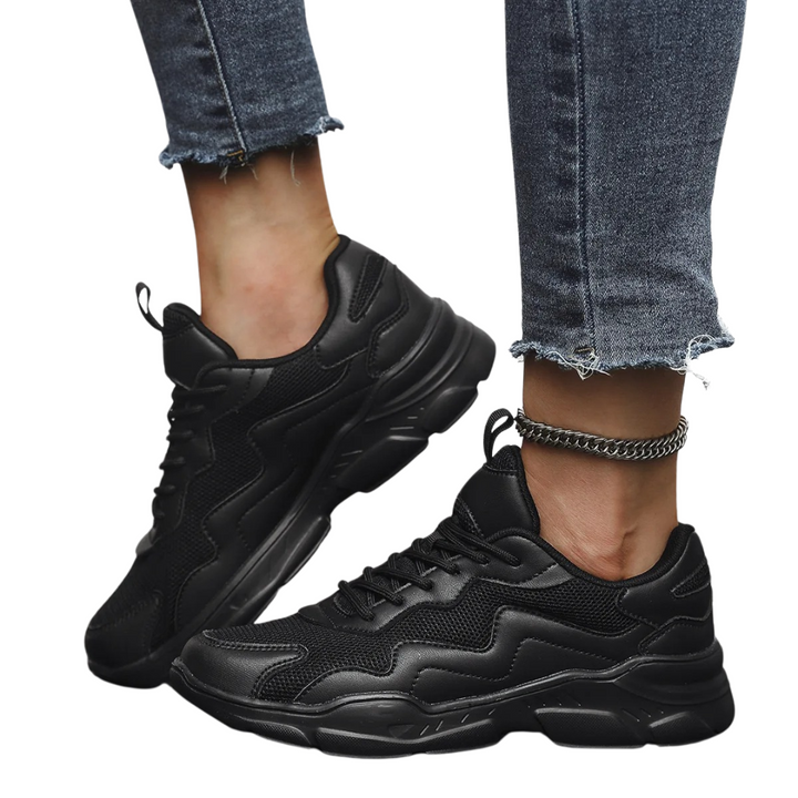 Damen Leichte Mesh Freizeit Schuhe Drune