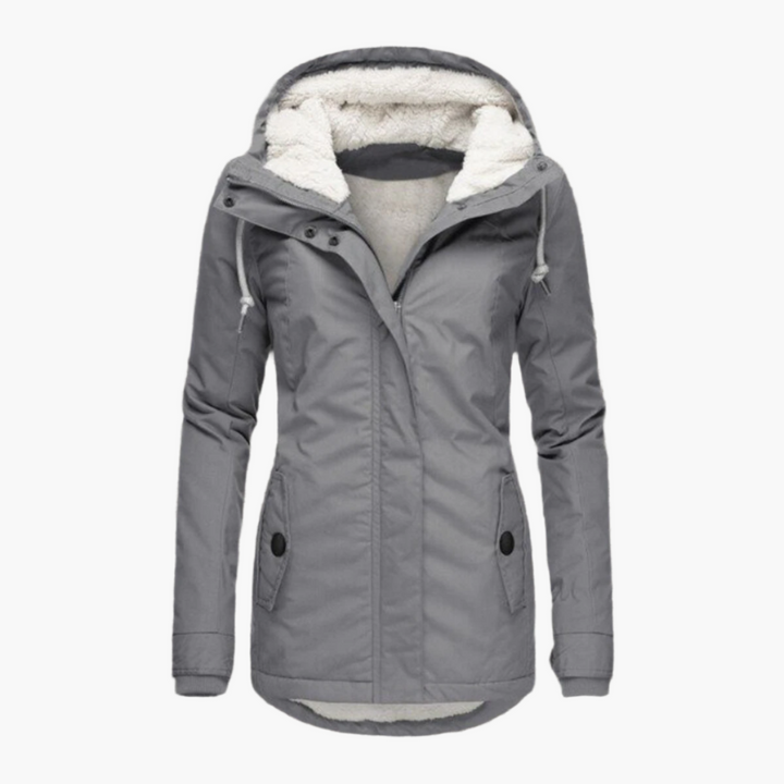 Drune | Winterjacke Sherpa-Hoodie - Eleganter und Wärmender Outdoor Parka für kalte Tage