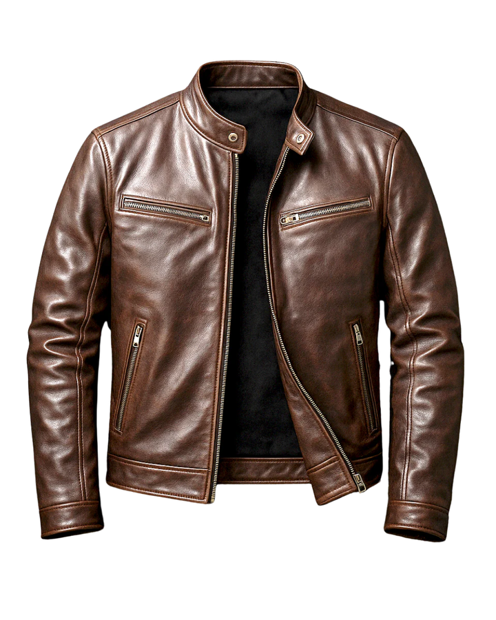 Vintage Lederjacke