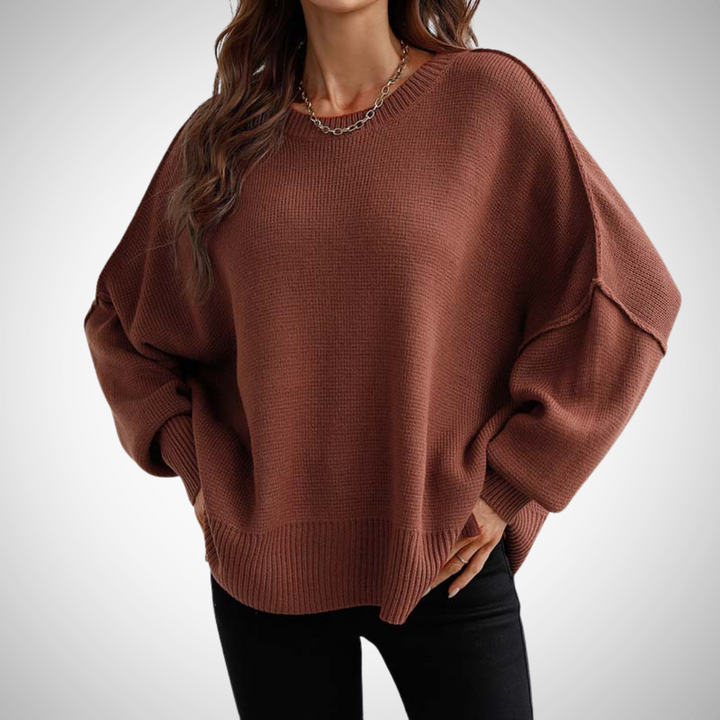 Drune | Solides Strickpullover Für Frauen