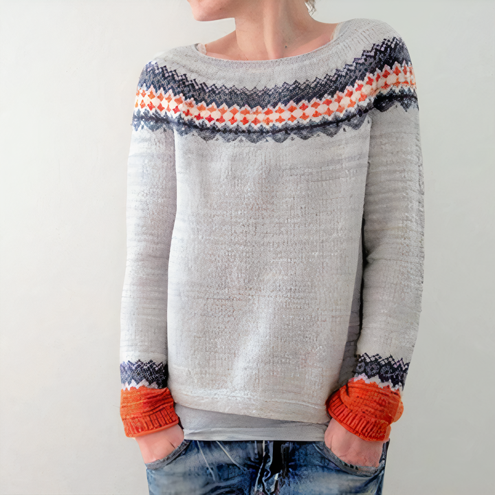 Drune | Gemütlicher Bootskragen Pullover