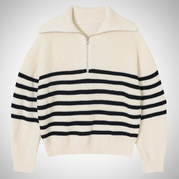 Drune | Halber Reißverschluss Pullover
