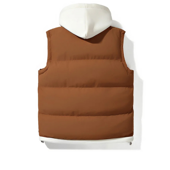 Drune | Shell Kapuzenausgestopftes Gilet