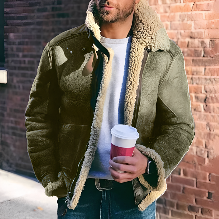 Drune | Jacke mit breiter Rever für Herren