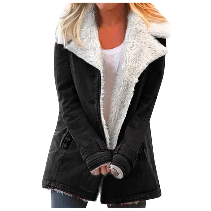 Drune | Damen Winterjacke Mit Reverskragen Und Langen Ärmeln