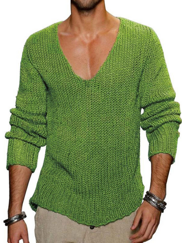 Drune | V-Ausschnitt Pullover für Herren - Lockere Passform