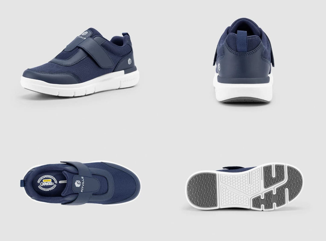 Drune | Bequeme Herrenschuhe Mit Strapease V4 Für Diabetiker
