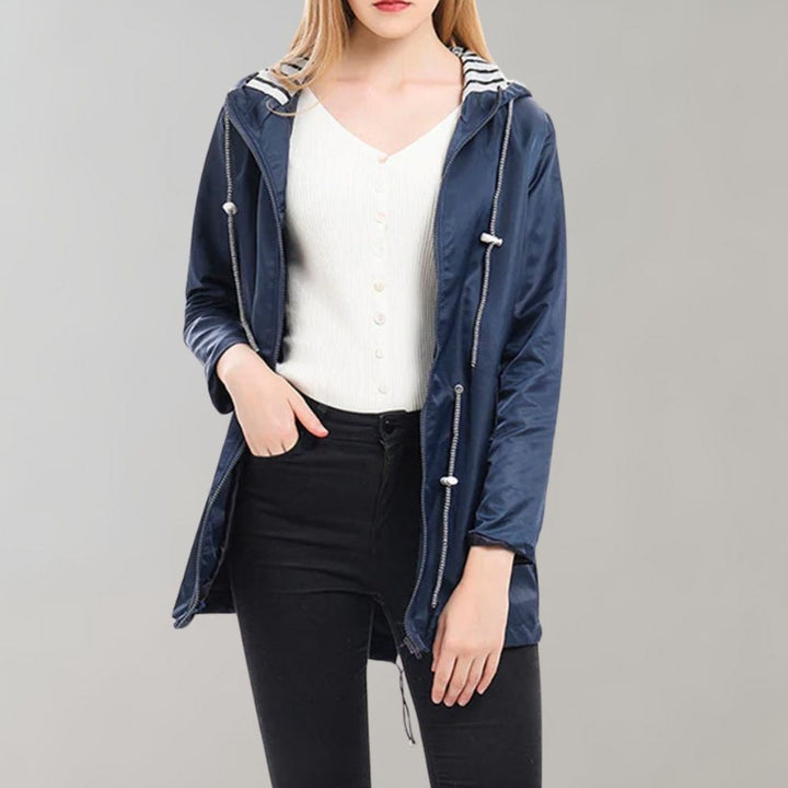Drune | Lange Regenjacke Für Damen