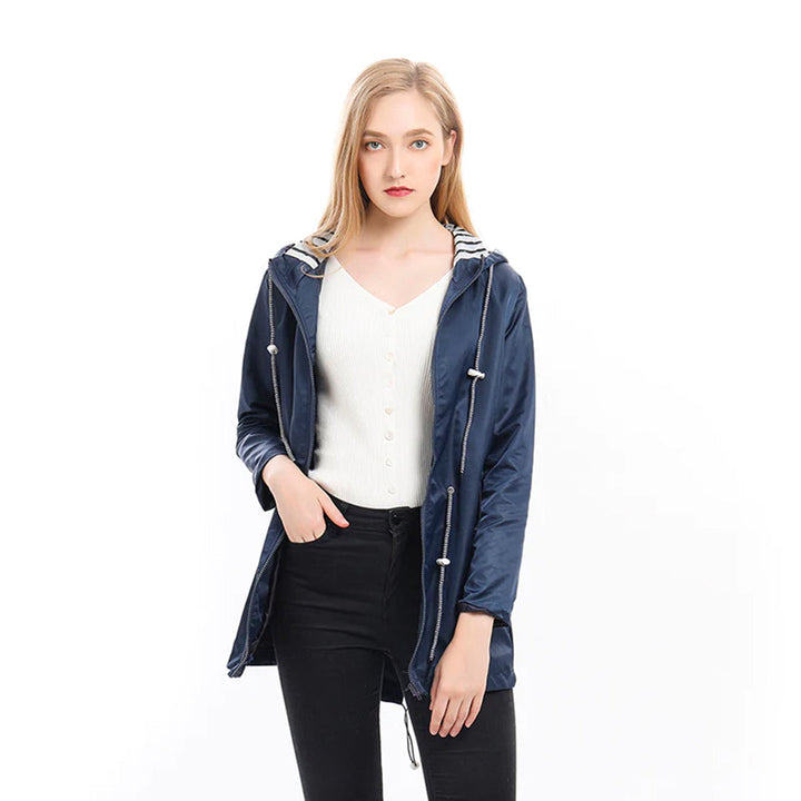 Drune | Damen Wasserdichter Regenmantel