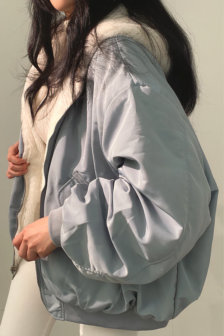 Drune | Winterjacke mit Kapuze aus Kaschmir