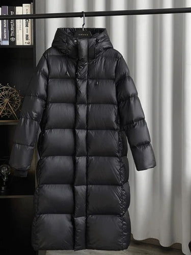 Drune | Damen lange Daunenjacke für den Winter
