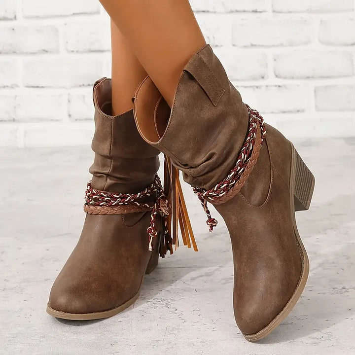 Drune | Western-Stiefel mit Cowboy-Optik