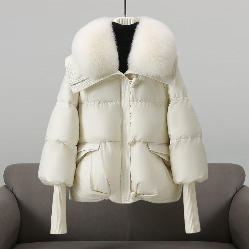 Drune | Glam Puffer-Jacke