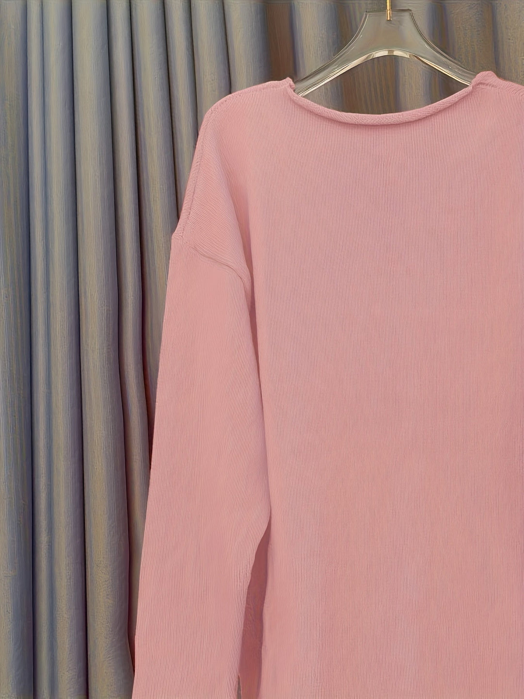 Drune | Damen V-Ausschnitt Übergröße Pullover
