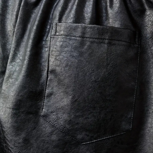 Drune | Herren Leder Cargo Hose