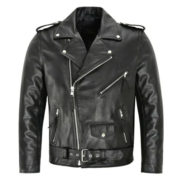 Drune | Modernes Leder Herrenjacke