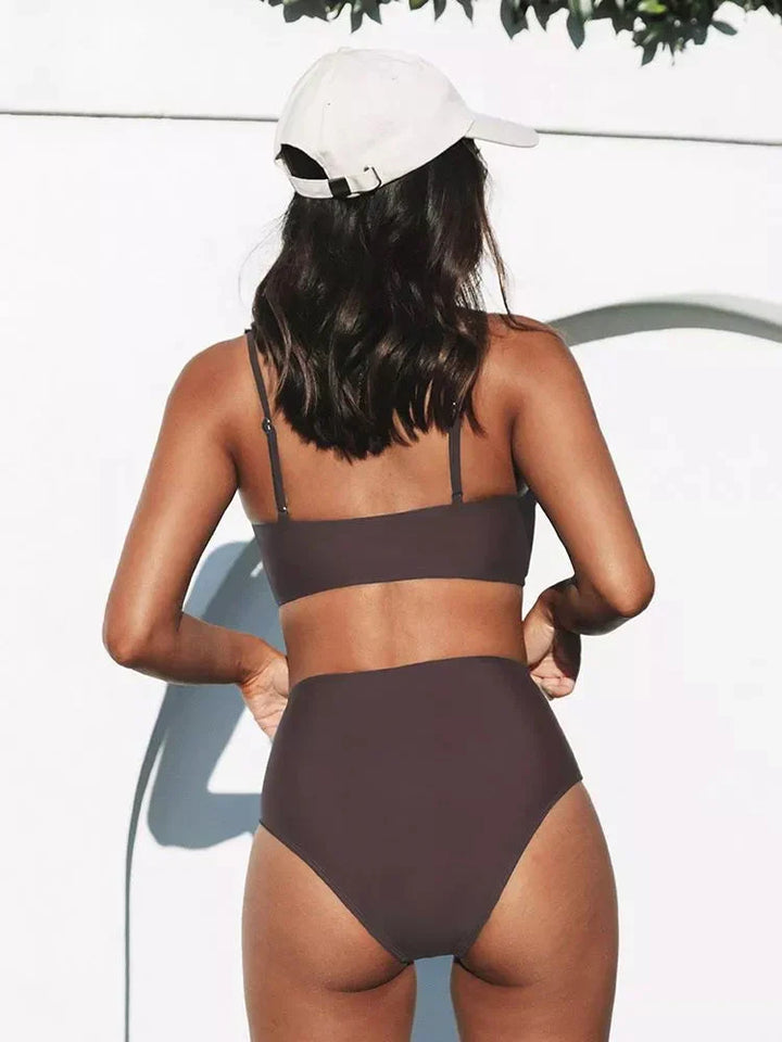Damen Bikini Set mit Hoher Taille & Sommer-Strandmode | Drune