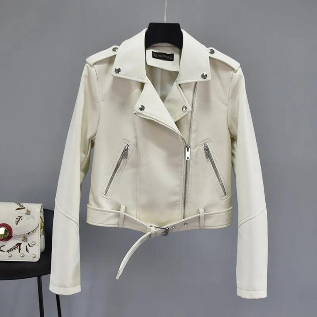 Drune | Vegan Leder Bikerjacke Für Frauen Stylisch und Nachhaltig