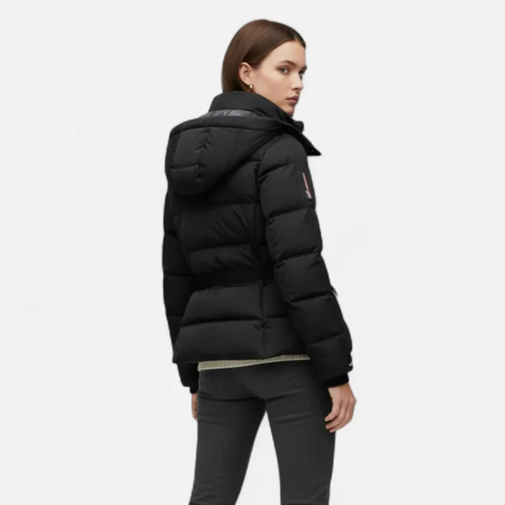 Drune | Gurtelter Puffer Jacke