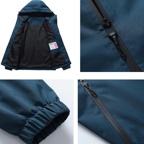Drune | Wasser- und winddichte Outdoor-Jacke mit Kapuze