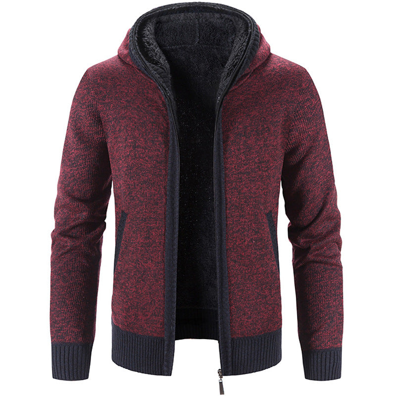 Drune | Fleece Gefüttert Kapuze Winterkleidung