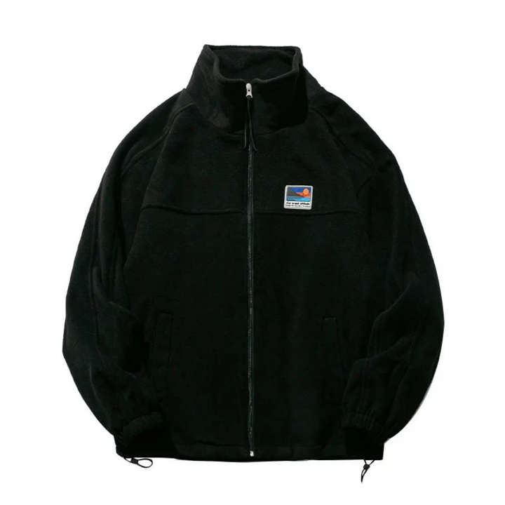 Drune | Herren Steppjacke mit Stehkragen und Reißverschluss Wärme
