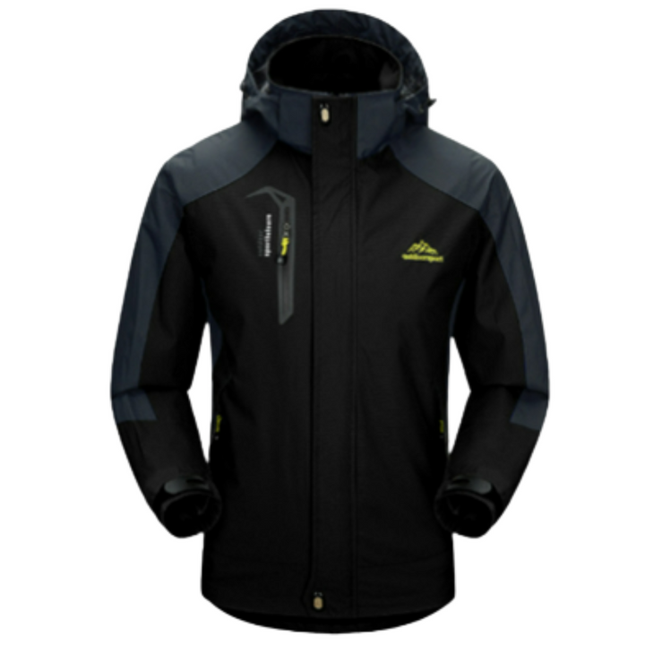Drune | Winterjacke mit Kapuze für Herren Outdoor
