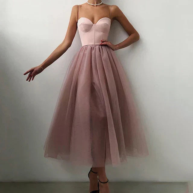 Drune | Elegantes Tüll-Korsett-Abendkleid für Damen