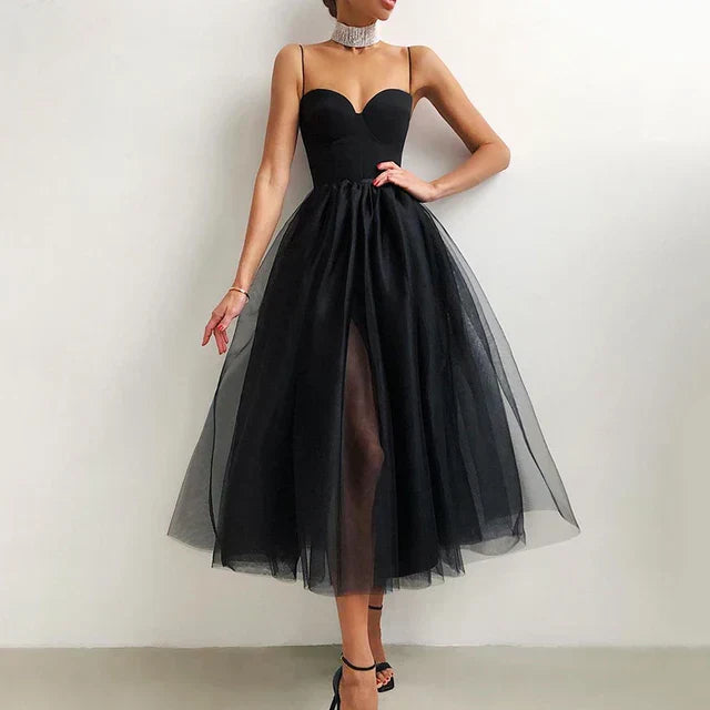 Drune | Elegantes Tüll-Korsett-Abendkleid für Damen