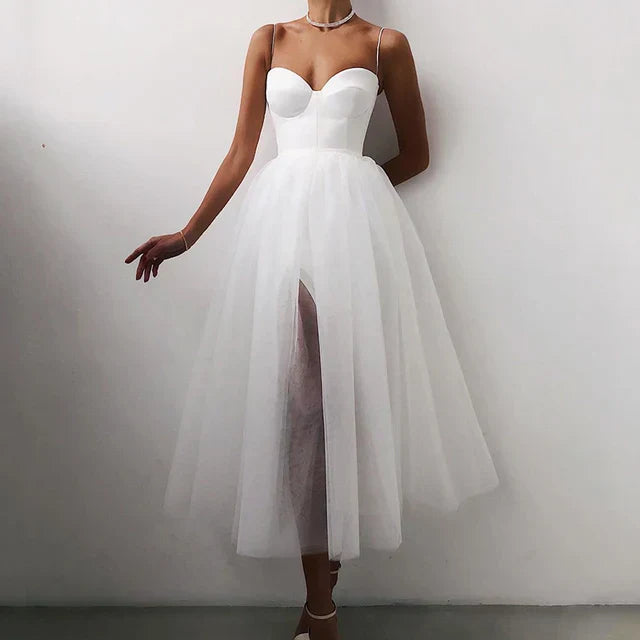 Drune | Elegantes Tüll Korsett Abendkleid für Damen