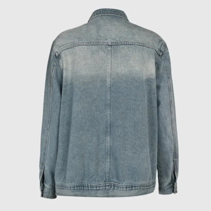 Drune | Asymmetrische Jeansjacke