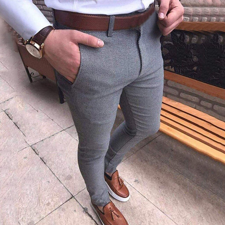 Drune | Slim Fit Tailored Fit Gewebter Stoff Formal Und Lässig