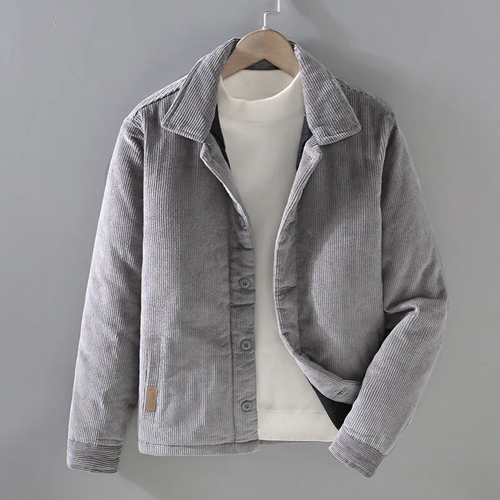 Drune | Vintage gepolsterte Cordjacke