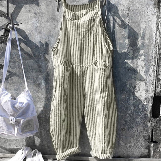 Drune | Trendiger Leinen-Jumpsuit