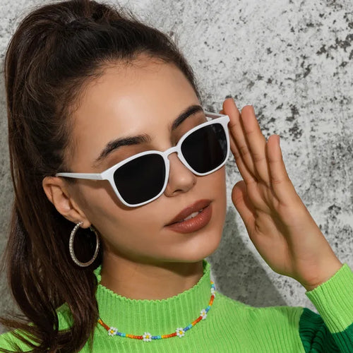 Drune | Weinlese Quadratische Damen Sonnenbrille