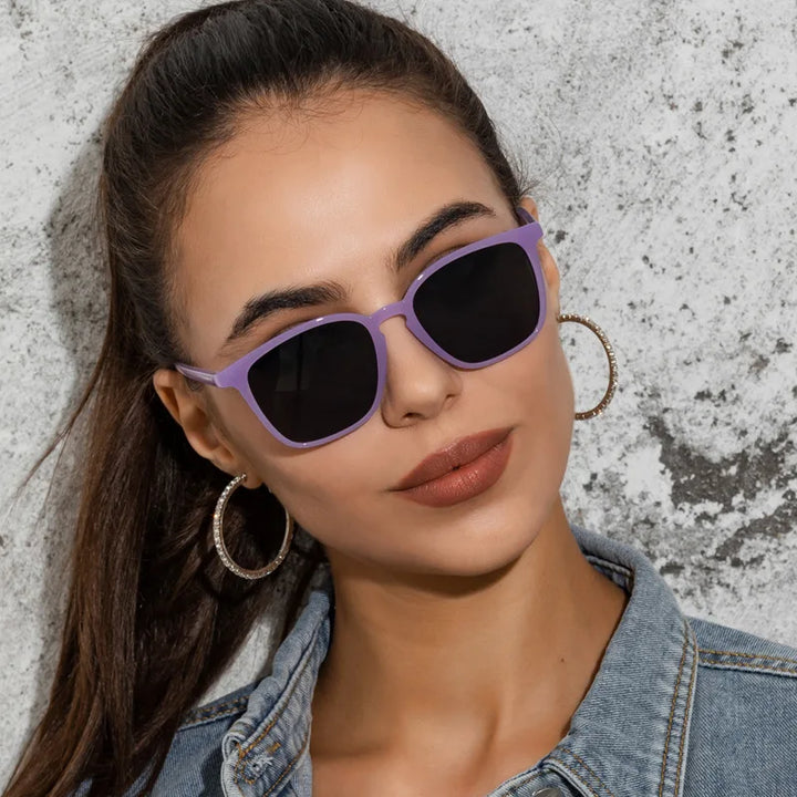 Drune | Weinlese Quadratische Damen Sonnenbrille